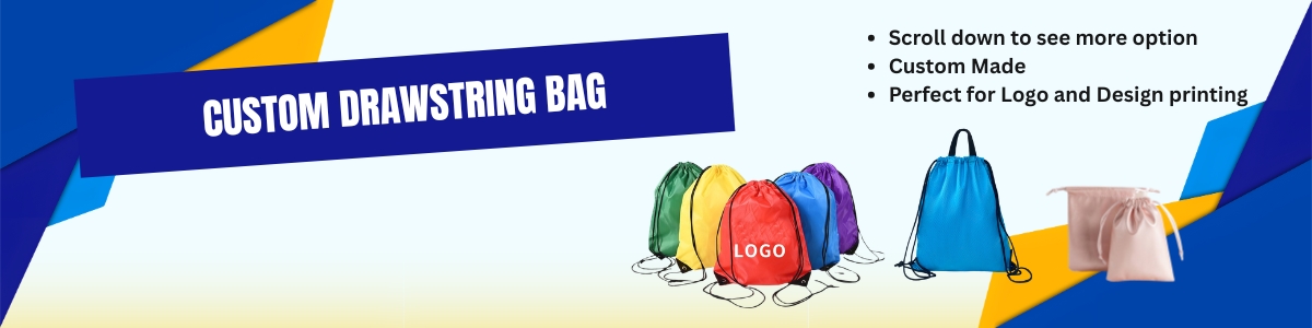 Drawstring Bag Banner
