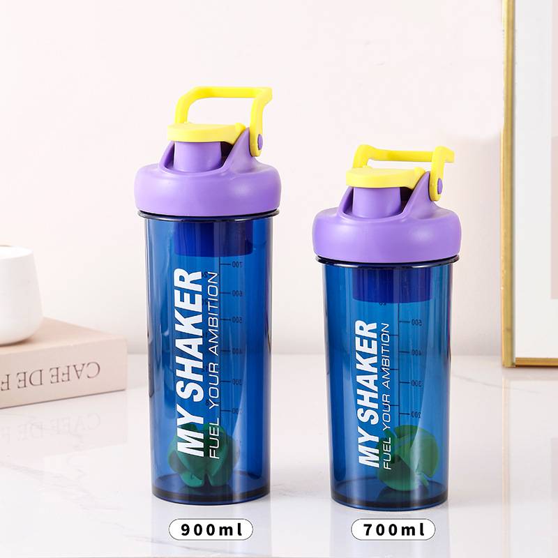 large capacity shaker bottle for gym and sports