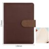 compact business notebook with 200 pages