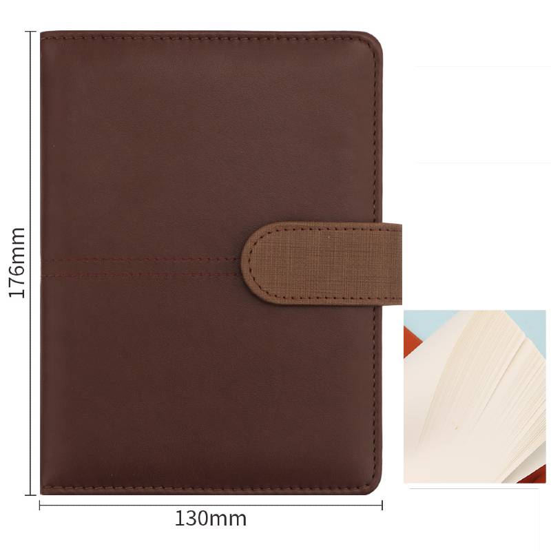 compact business notebook with 200 pages