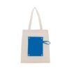 foldable canvas bag with compact storage design