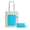 foldable tote bag with buckle closure design