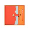 corporate notebook gift set with pen refill