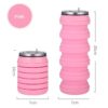 folding water bottle size measurement