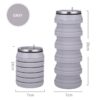 branded foldable water bottle for corporate giveaways