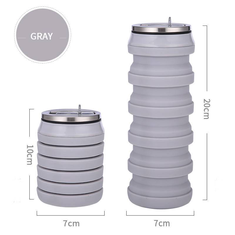 branded foldable water bottle for corporate giveaways