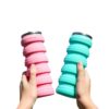 portable silicone sports bottle with custom logo