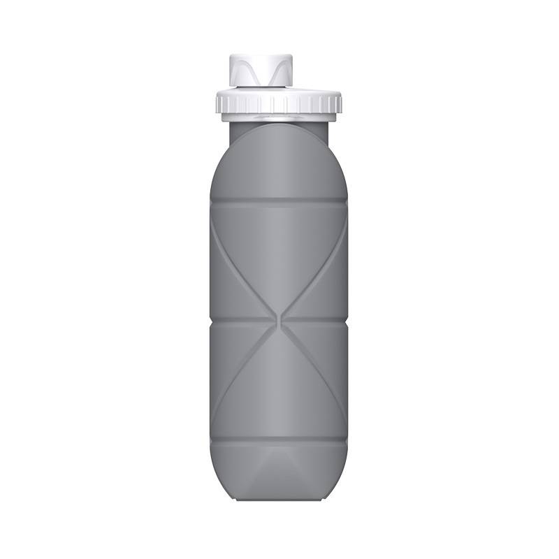 durable silicone folding bottle for outdoor activities