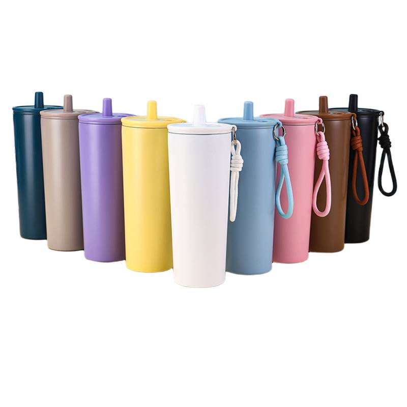 insulated drink cup with strap and custom logo malaysia