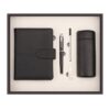 custom logo executive notebook thermos usb gift set