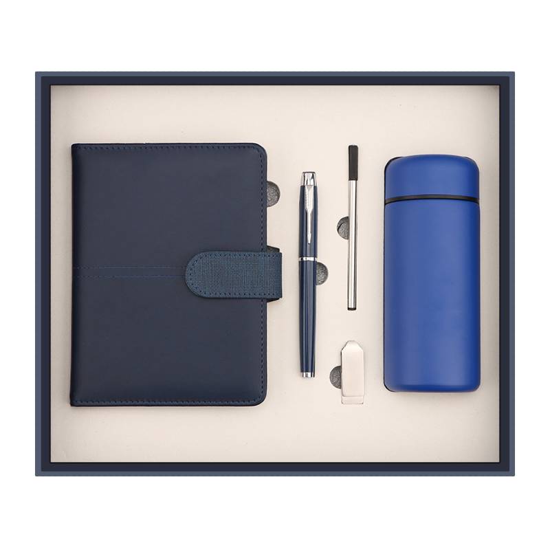 notebook pen refill usb thermos bottle gift set with custom logo malaysia