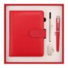 custom logo notebook pen refill usb gift set