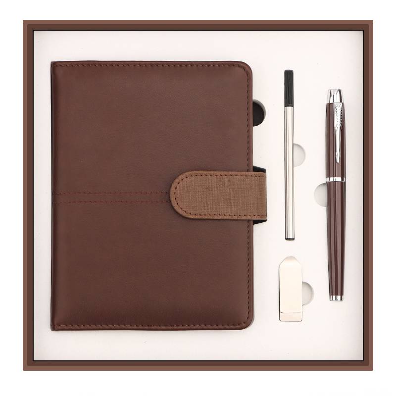 branded notebook pen usb corporate gift packaging