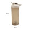 shaker bottle 700ml size measurement specification details