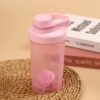 plastic mixing ball shaker bottle smooth protein blending