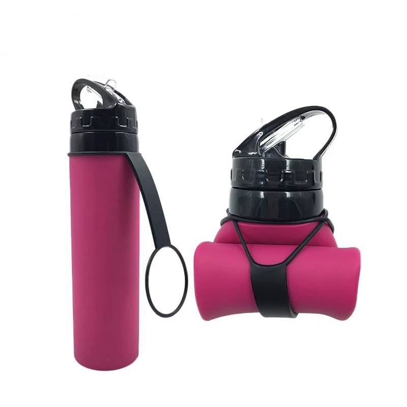 lightweight silicone bottle with logo customisation