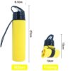 branded foldable water bottle for corporate giveaways