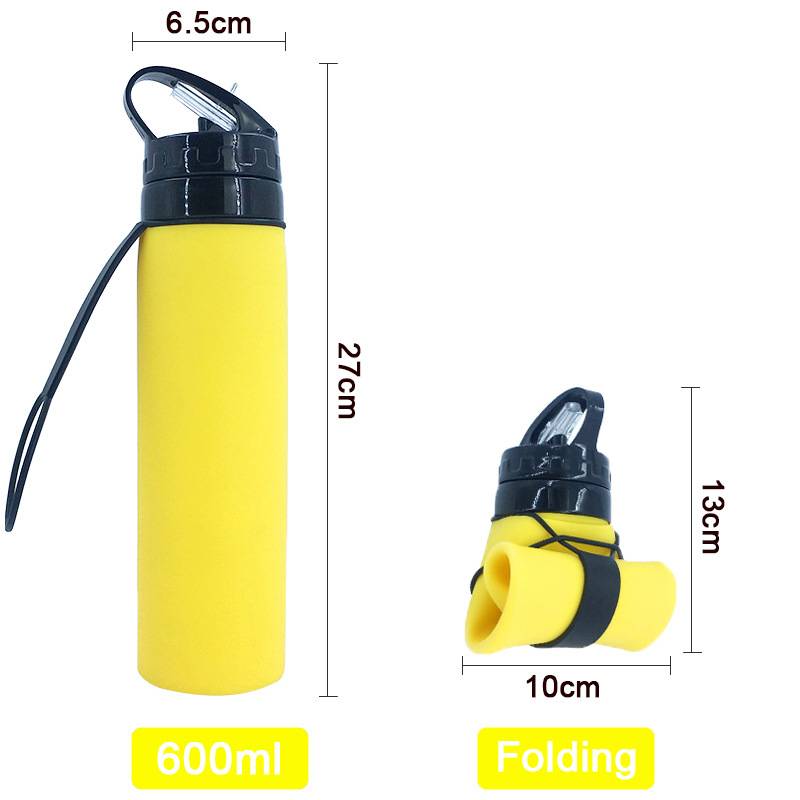 branded foldable water bottle for corporate giveaways