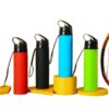 custom silicone water bottle for outdoor activities