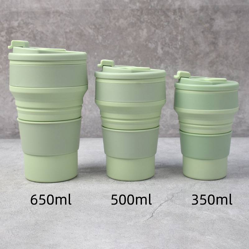 silicone collapsible cup available sizes