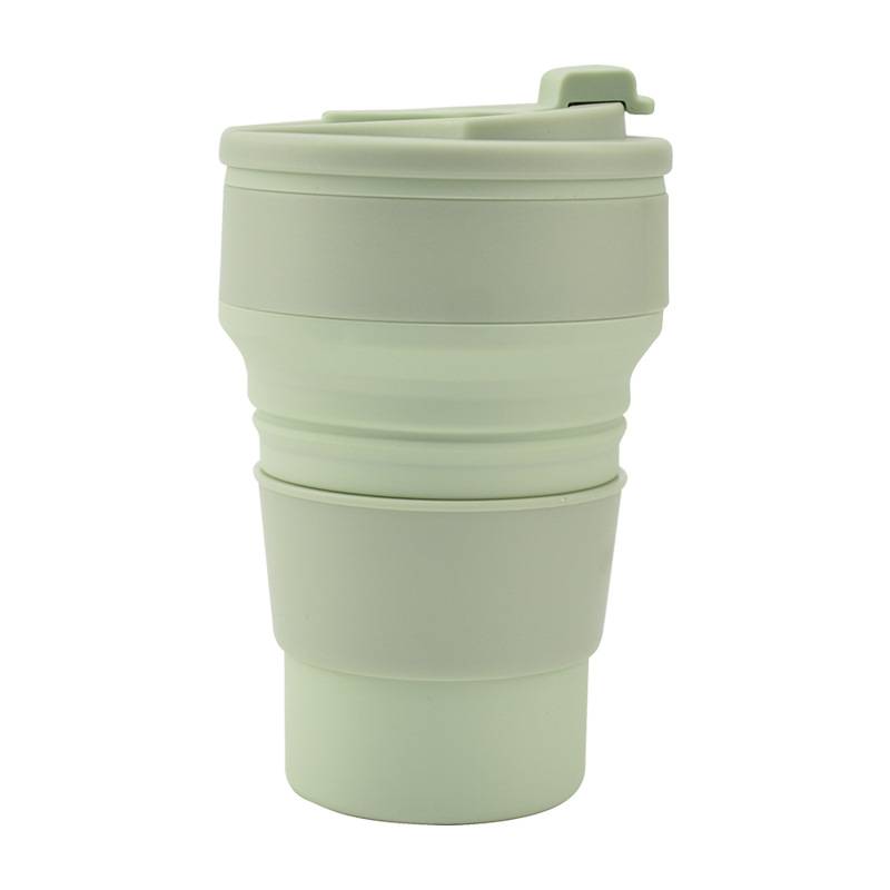 portable silicone cup for hiking and camping