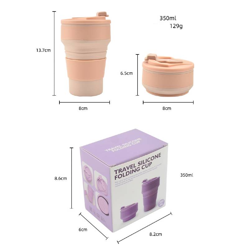 compact foldable cup with reusable design