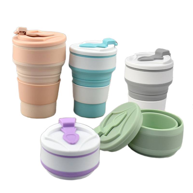 silicone collapsible cup with custom logo malaysia