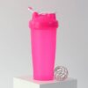 Rose Red Shaker Bottle rose red shaker bottle for fitness promotions