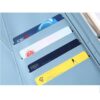 business notebook with card holder compartments