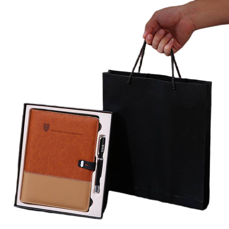 premium corporate gift box and paper bag