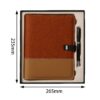 executive notebook and pen corporate gift set