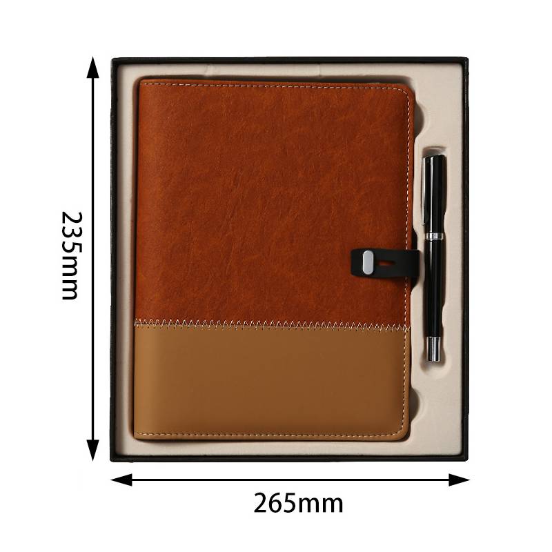 executive notebook and pen corporate gift set