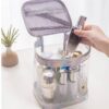 Cosmetic bag for travel storage