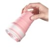 custom logo foldable silicone cup corporate gift malaysia