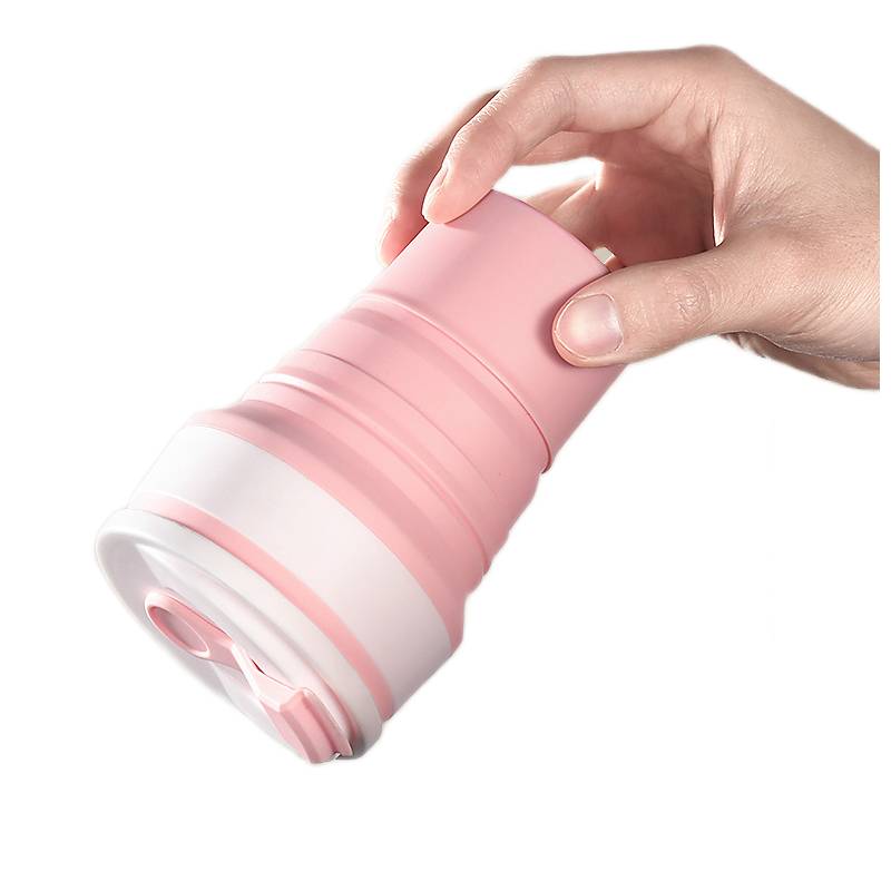 custom logo foldable silicone cup corporate gift malaysia