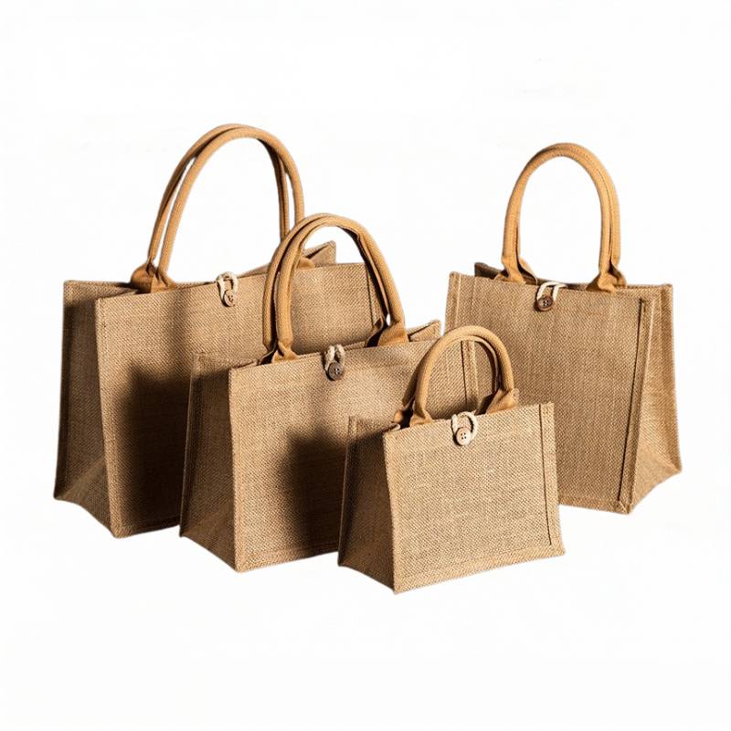 durable jute bag reinforced stitching