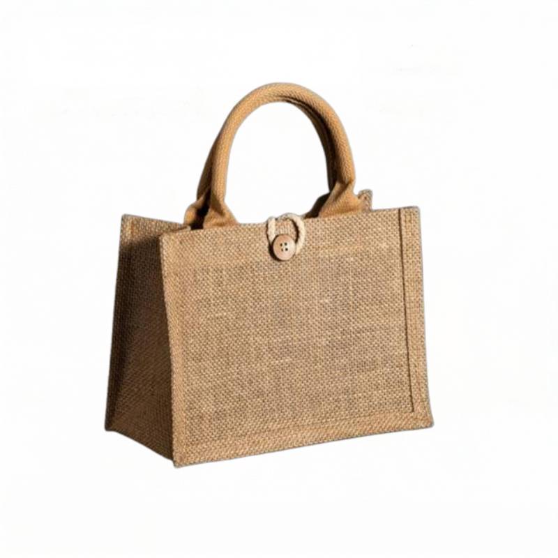 custom logo jute bag promotional merchandise