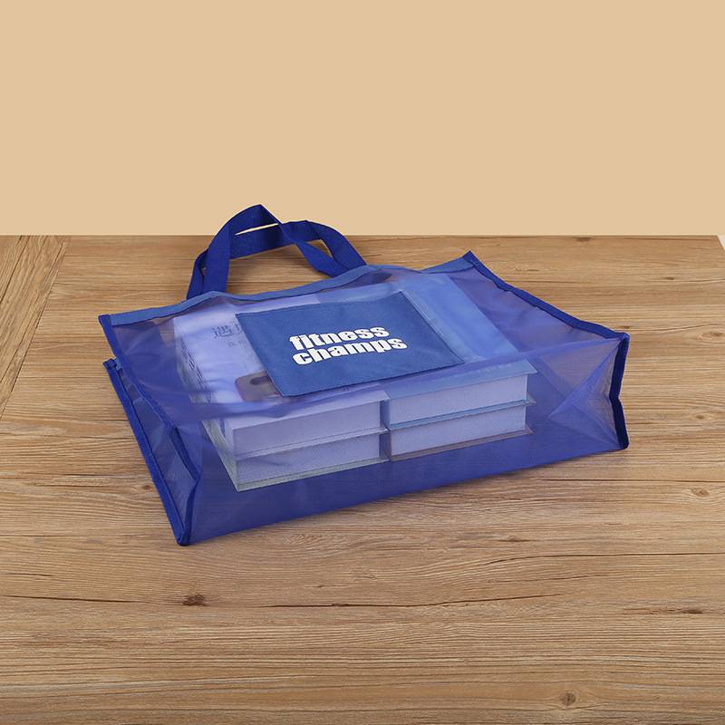branded mesh tote bag promotional giveaway