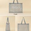 grey mesh tote bag promotional merchandise