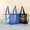 custom logo mesh tote bag malaysia