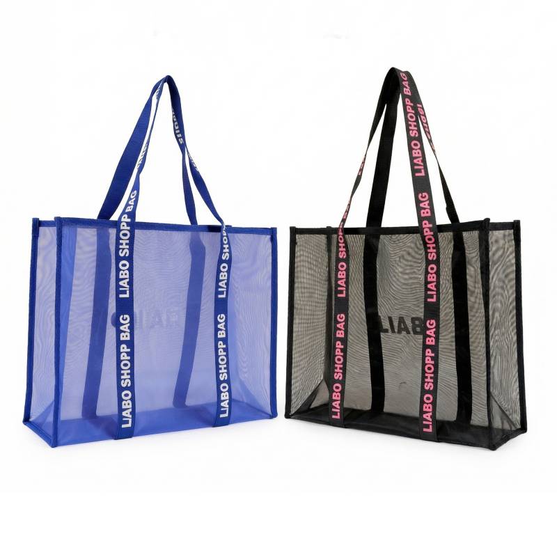 large mesh tote bag malaysia custom logo printing
