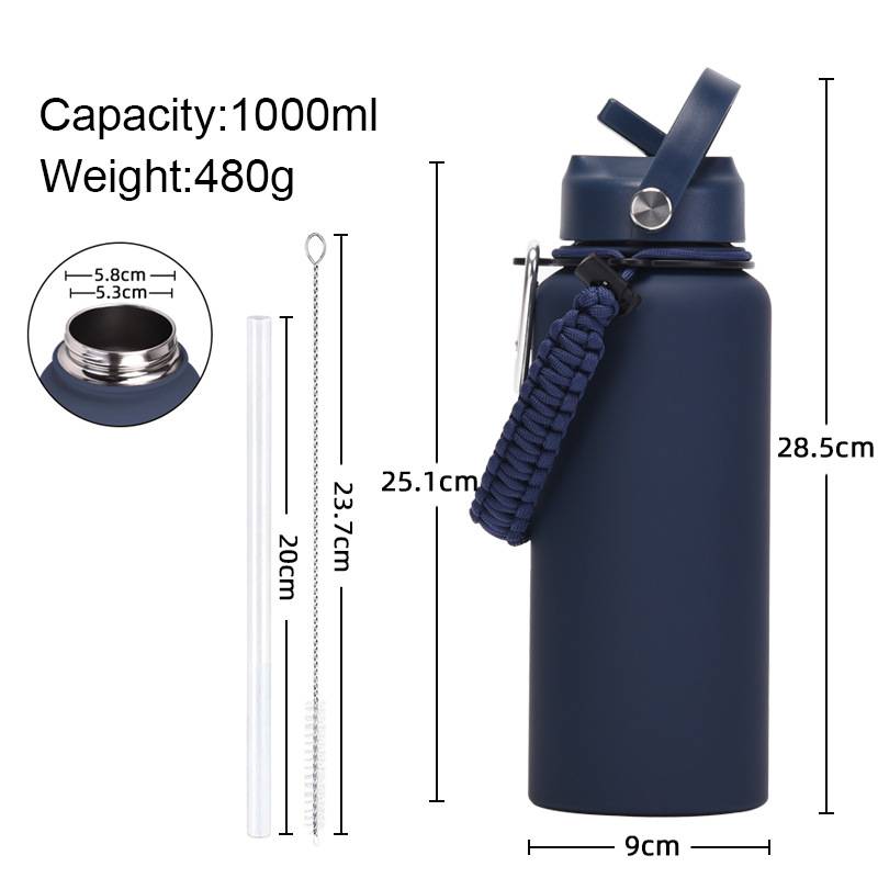 Product Specifications Stainless steel water bottle dimensions capacity and weight