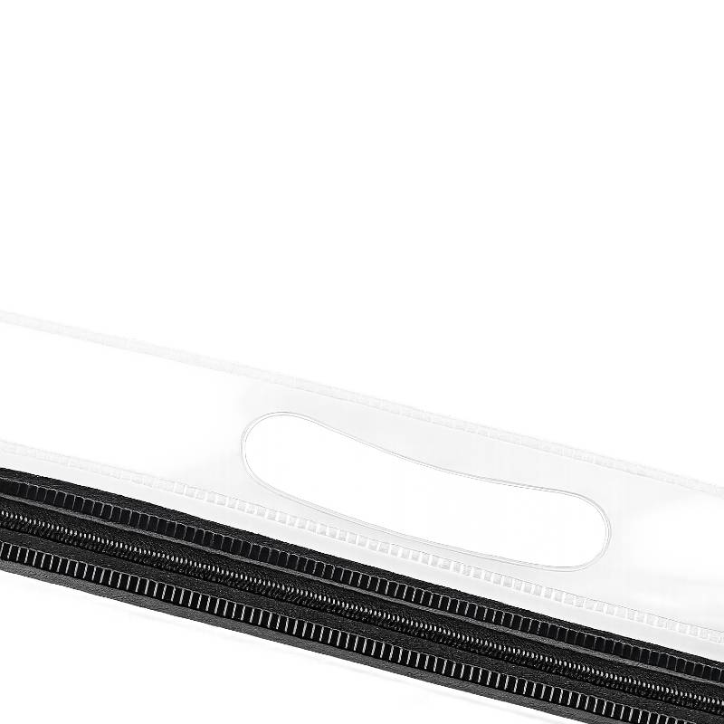 Built-In Carry Handle PVC pouch handle design