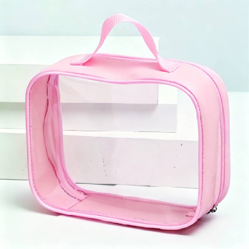 PVC toiletry bag zipper