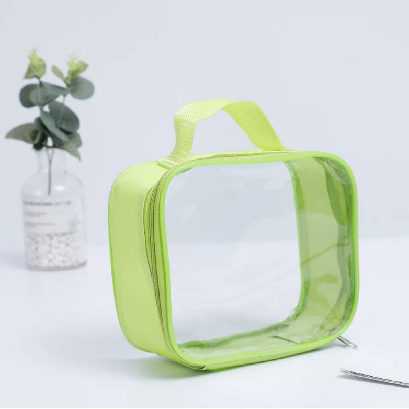 Custom logo PVC toiletry bag