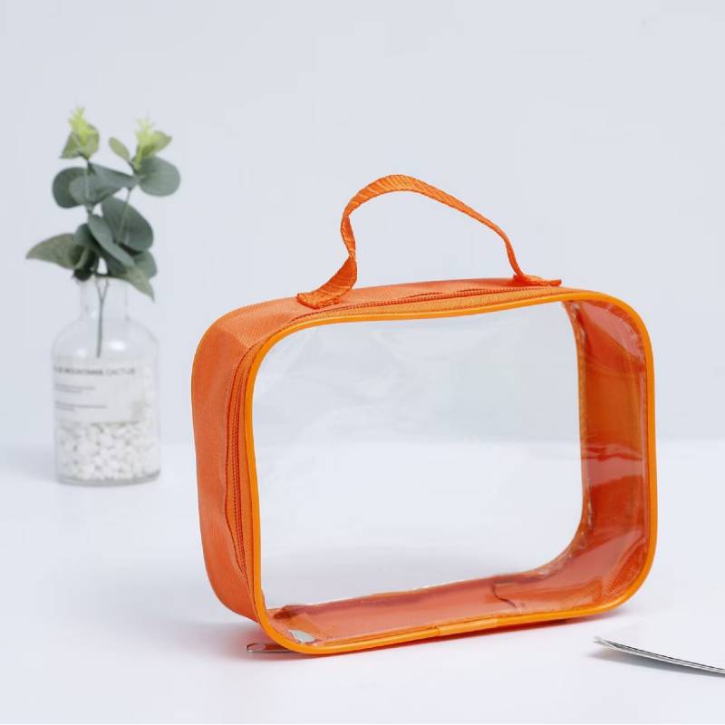 Clear PVC toiletry bag