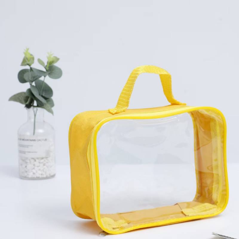 Rectangular PVC toiletry bag