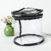 Reusable Transparent Travel Pouch Transparent PVC travel pouch
