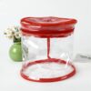 Custom Logo Round Transparent Pouch Transparent promotional pouch with logo