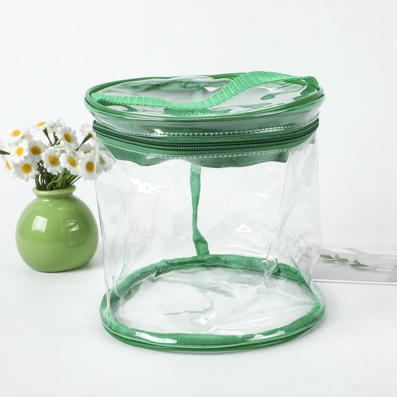 Cosmetic Storage Round Pouch Round transparent cosmetic storage pouch